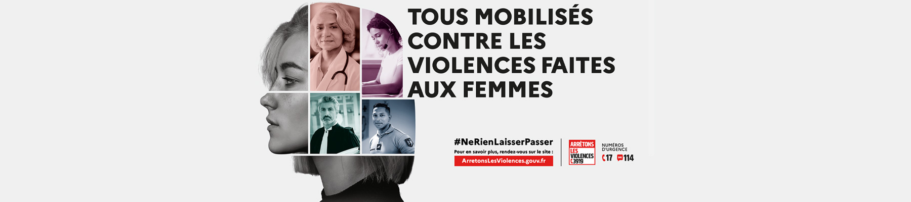 Journée internationale pour l’élimination de la violence à l’égard des femmes (Bannière)