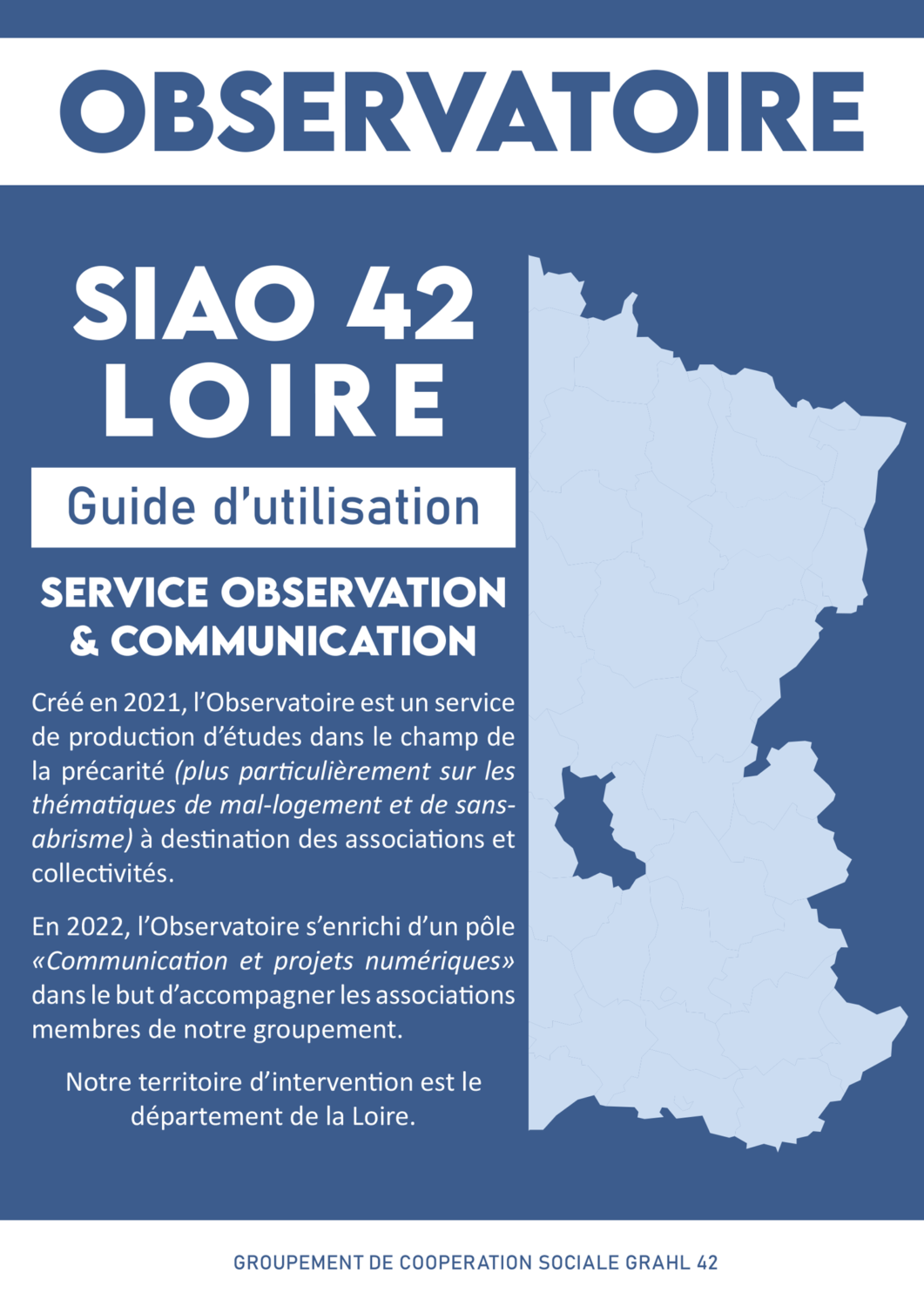 Guide d'utilisation de l'Observatoire