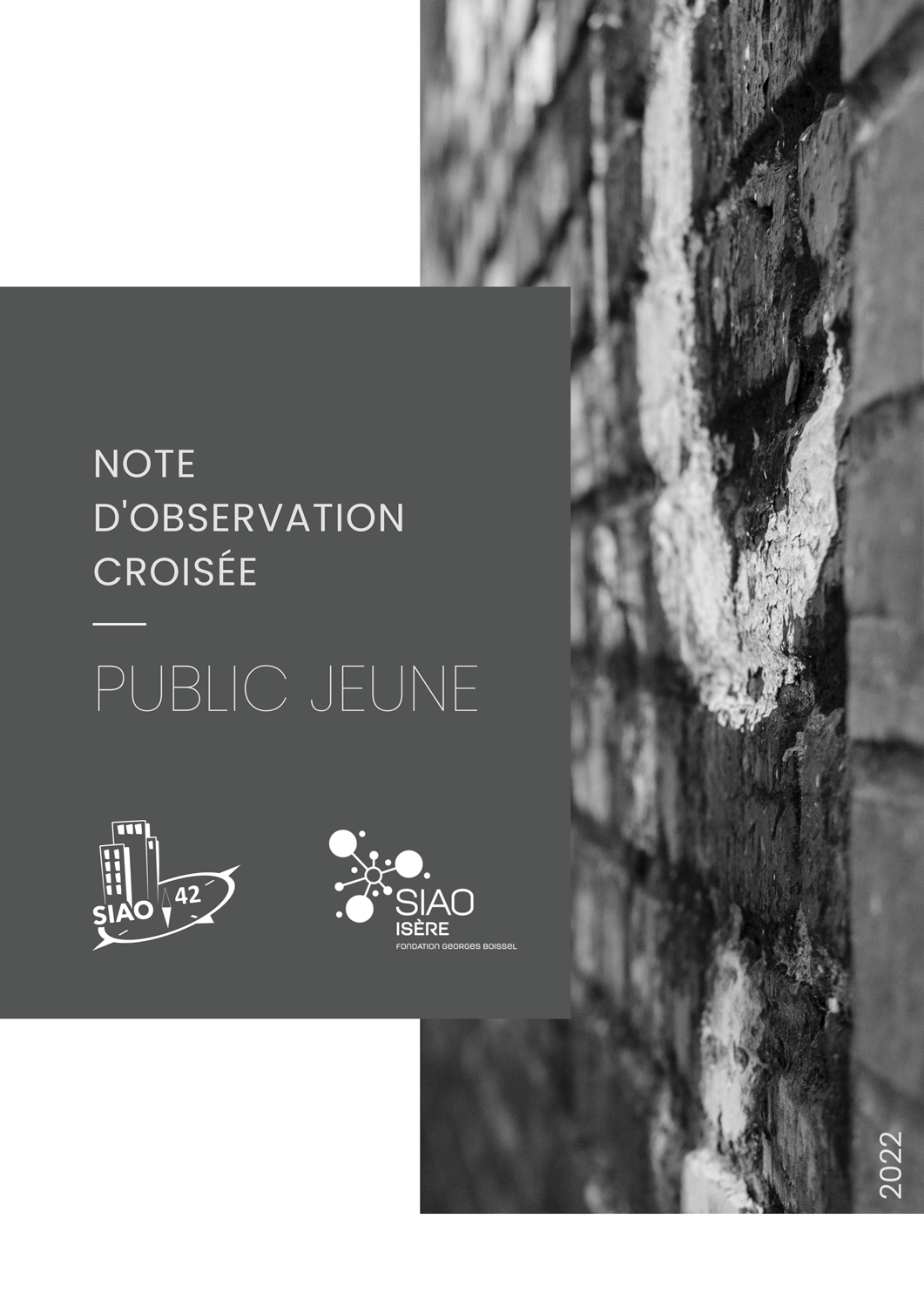 SIAO 38 Isère / SIAO 42 Loire - Note d'observation croisée "Public Jeune"