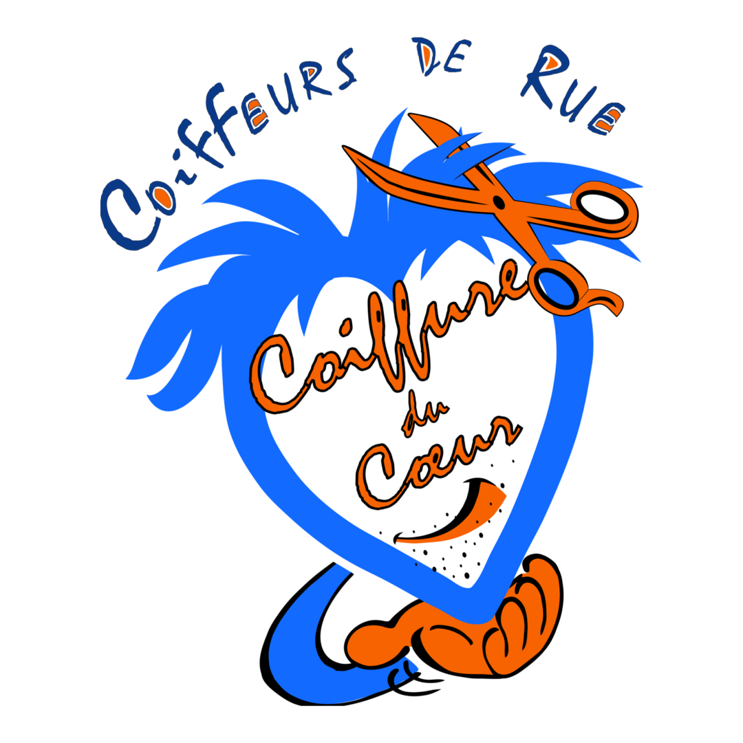Logo Coiffure du Cœur - Coiffeurs de Rue