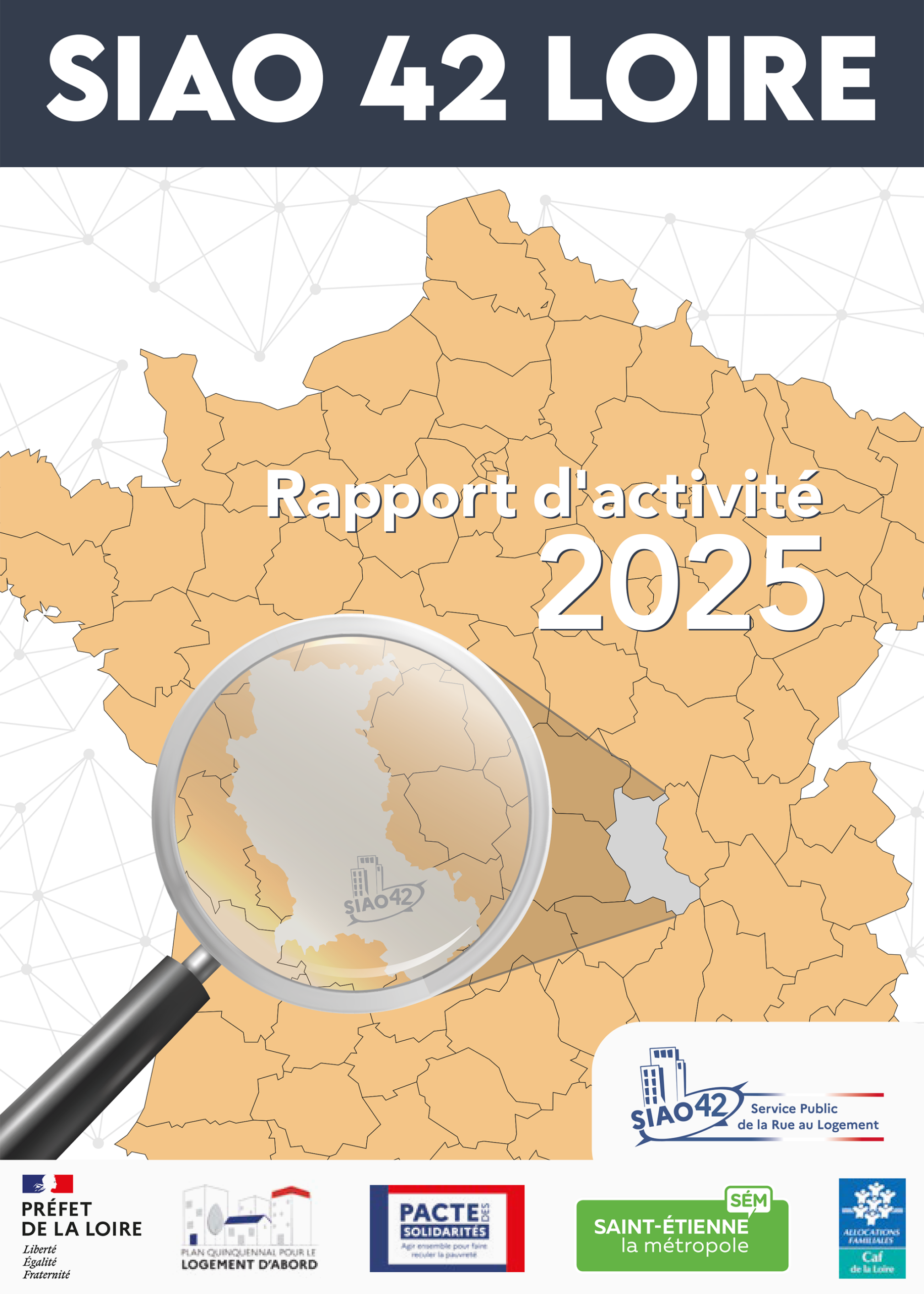 SIAO 42 Loire - Rapport d'activité 2025